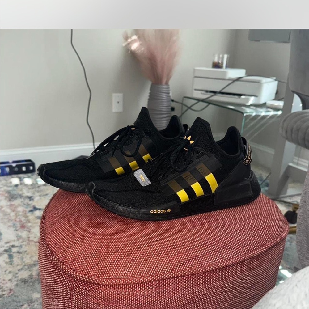 Adidas NMD Black and Gold Trainers